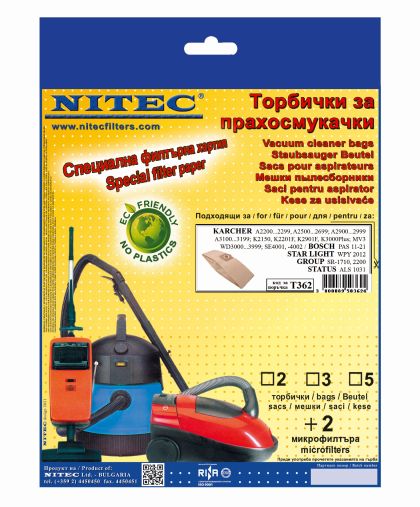 Vacuum Cleaner Bags, code T362