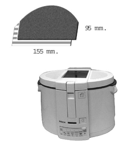 Филтър за фритюрник НИТЕК, код Ф18
