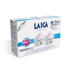 Replacement Water Filter Cartridge, LAICA Bi-Flux MAGNESIUM, Pack of 2, code V903