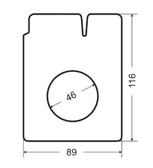 Vacuum Cleaner Bags, code T327