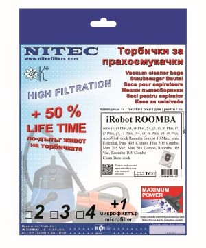 Vacuum Cleaner Bags, code T631