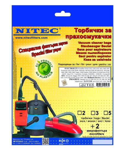 Vacuum Cleaner Bags, code T113
