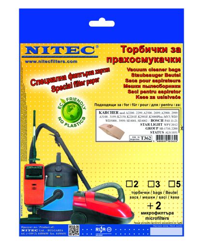 Vacuum Cleaner Bags, code T362