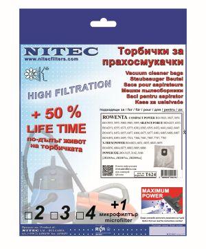 Vacuum Cleaner Bags, code T624